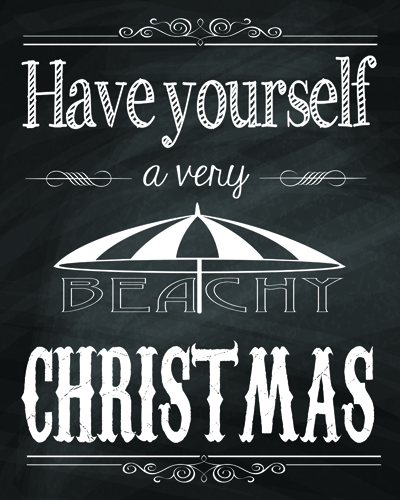 Very Beachy Christmas