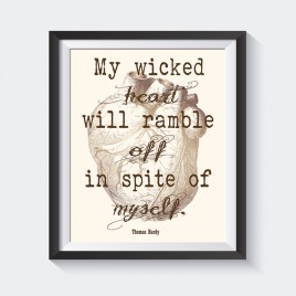 “My Wicked Heart.” – Downloadable Print