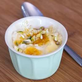 Sütlaç – Rice Pudding with Rose Water