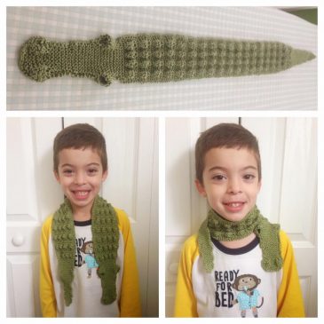 Baby Alligator Scarf