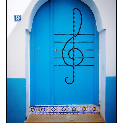 Tunis door, Tunisia
