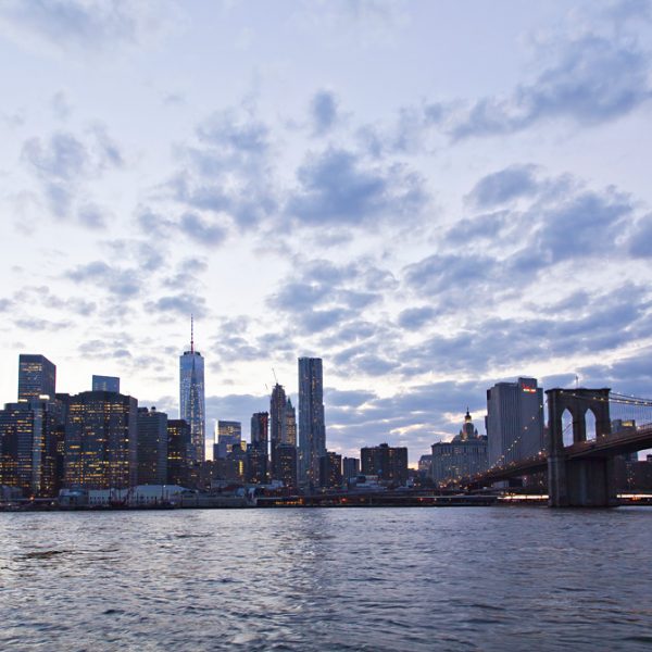 Manhattan Financial Distrcit and Brooklyn Bridge. Shot with Canon EOS 5D mkii