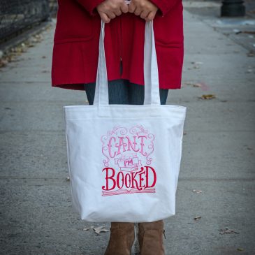 I’m Booked Canvas Tote