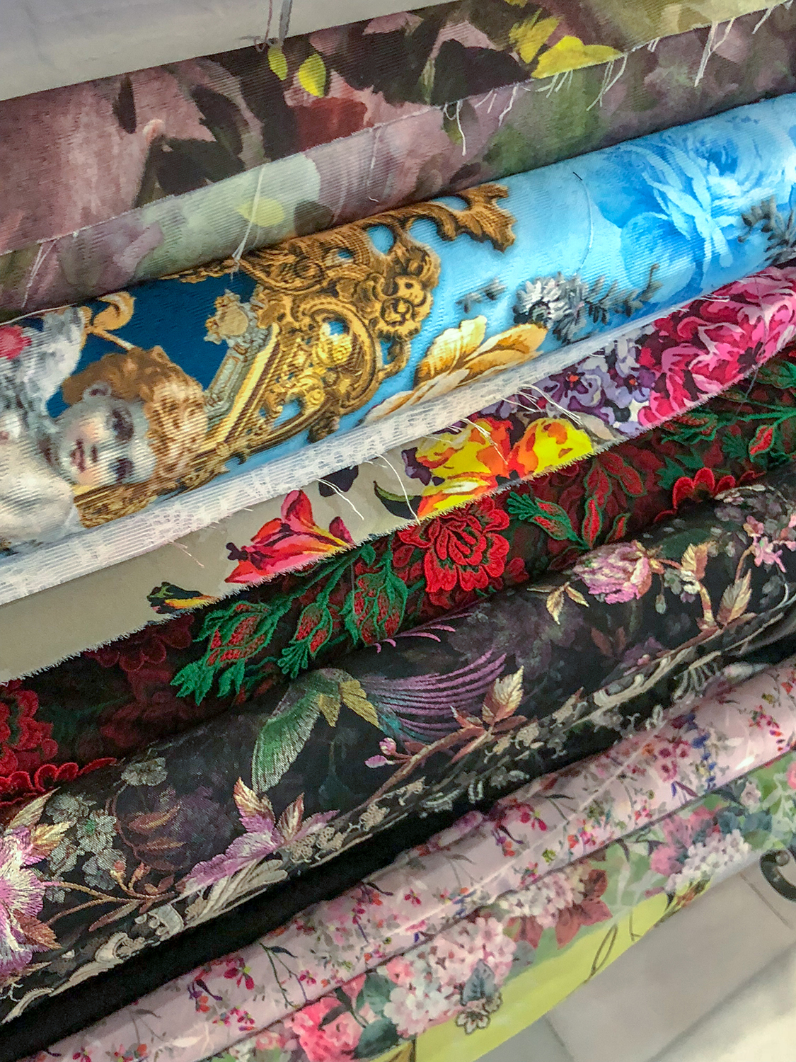 Fabric Shopping in Seville's City 