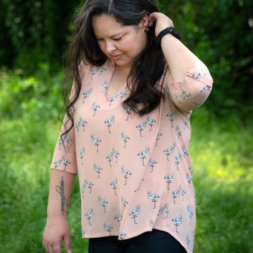 Butterick 5997: The Flamingo Blouse