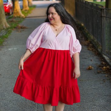 McCall’s 7969, or the Strawberry Shortcake Cottagecore Nap Dress