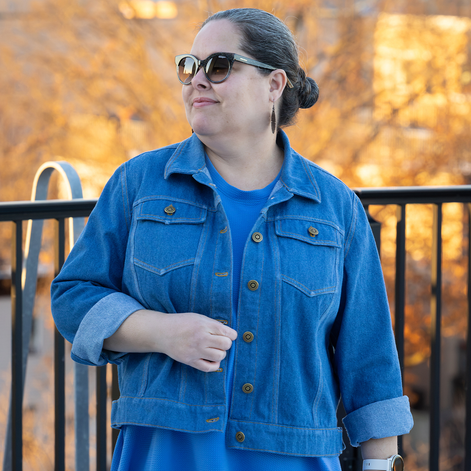 Cashmerette Club Glover Jean Jacket Pattern - The Serial Hobbyist Girl